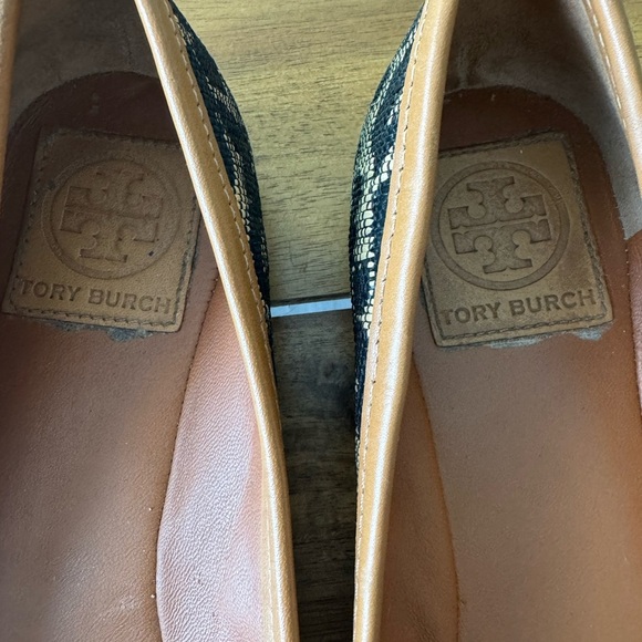 Tory Burch Aaden Ballet Flat Leopard Print Size 6 - Picture 4 of 6